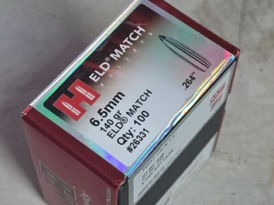 Hornady ELD Match 140gr 6.5mm